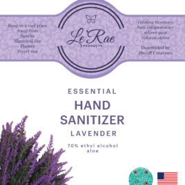 Essential Hand Sanitizer Lavender
