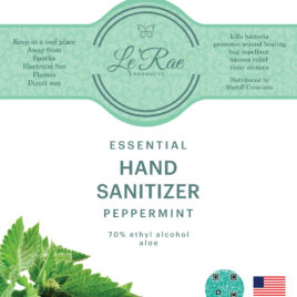 Essential Hand Sanitizer Peppermint
